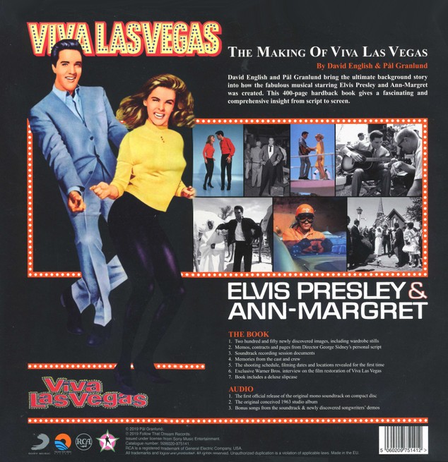 The Making Of Viva Las Vegas FTD 3-CD-Set - Elvis new DVD and CDs 