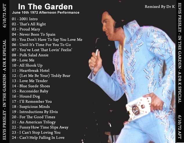 In The Garden By Dr K Remixed Cd Elvis New Dvd And Cds Elvis