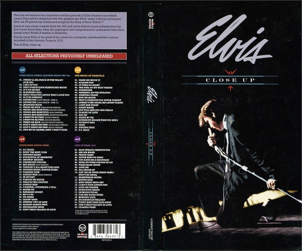 Elvis: Close Up 4 CD-Set - Elvis new DVD and CDs Elvis Presley FTD